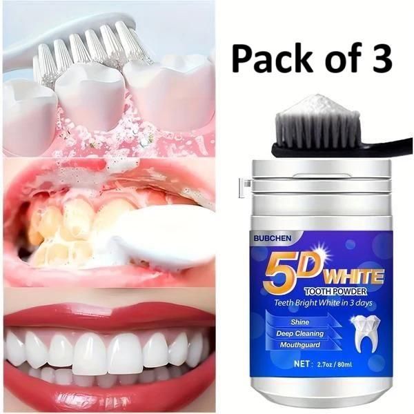 Teeth Whitening Powder (Pack of 3)